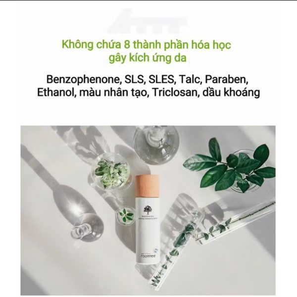 Nước tẩy trang Thuần chay ROOTREE Mobitherapy Calming làm dịu da cho da nhạy cảm 250ml - Ảnh 3