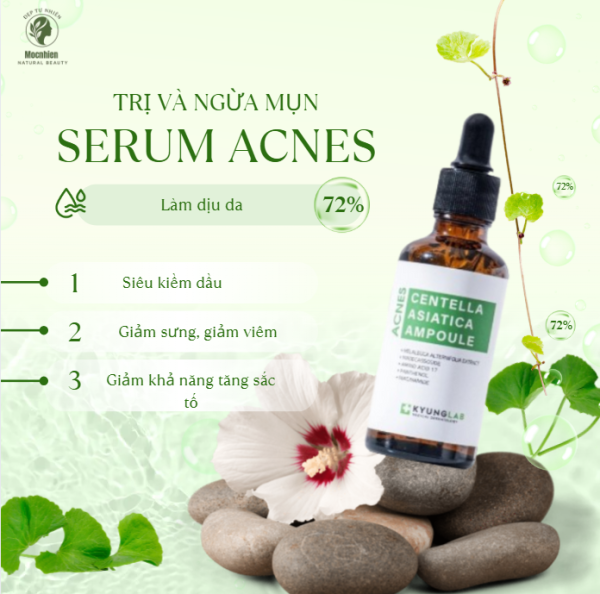 Serum Trị Mụn Kyung Lab Acnes Centella Asiatica Ampoule 50ml
