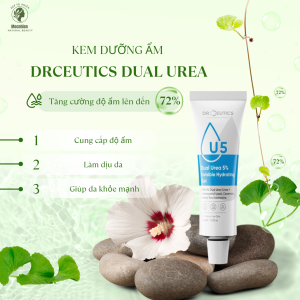 Kem Dưỡng Ẩm Drceutics Dual Urea 5% 50g
