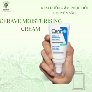 Kem dưỡng ẩm phục hồi chuyên sâu và giữ da ẩm mịn suốt 48H CERAVE MOISTURISING CREAM 50ml