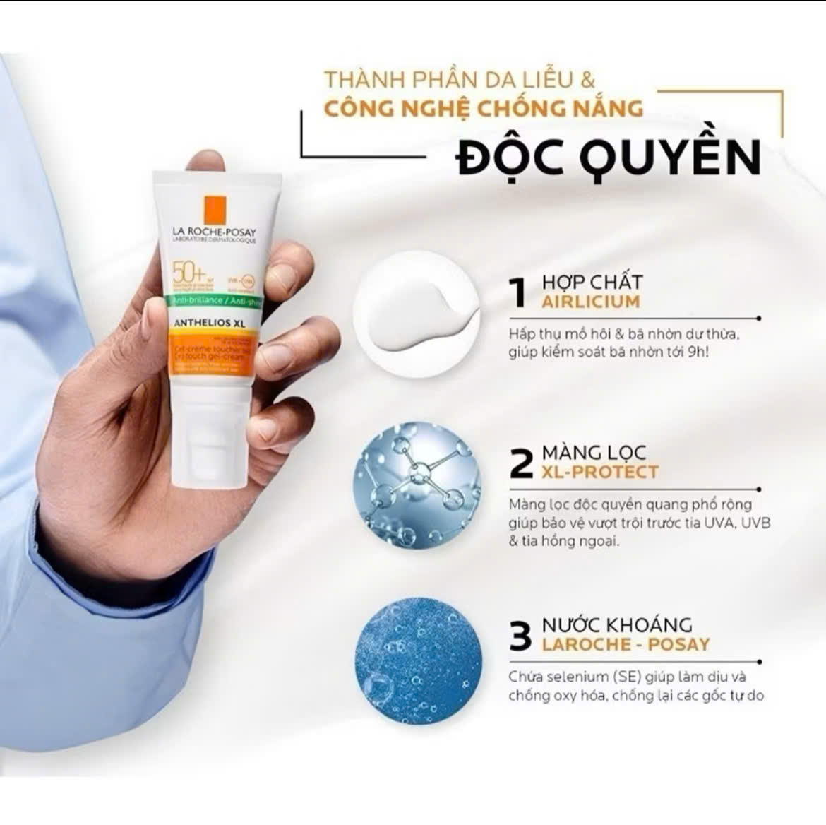 Kem Chống Năng La Roche-Posay Anthelios - Ảnh 2