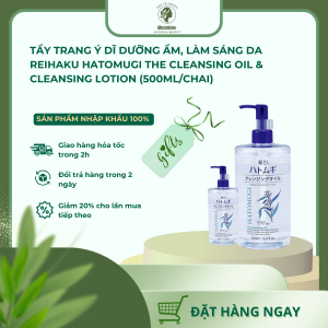 Nước Tẩy Trang Ý Dĩ Dưỡng Ẩm sáng da