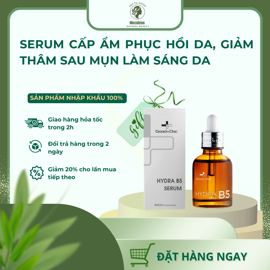 Serum Cấp Ẩm Phục Hồi Da, Giảm Thâm Sau Mụn Làm Sáng Da