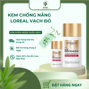 Kem chống nắng loreal vạch đỏ kiềm dầu 50g