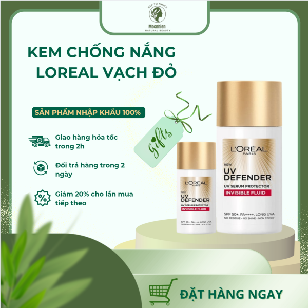 Kem chống nắng loreal vạch đỏ kiềm dầu 50g