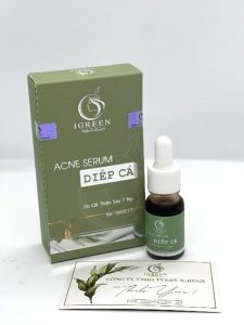 serum trị mụn rau diếp cá