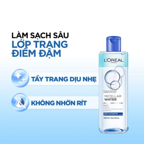 Nước Tẩy Trang Loreal 400ml - Ảnh 3