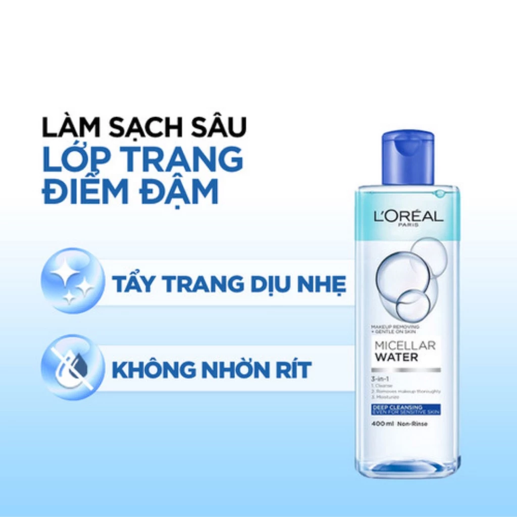 Nước Tẩy Trang Loreal 400ml - Ảnh 3