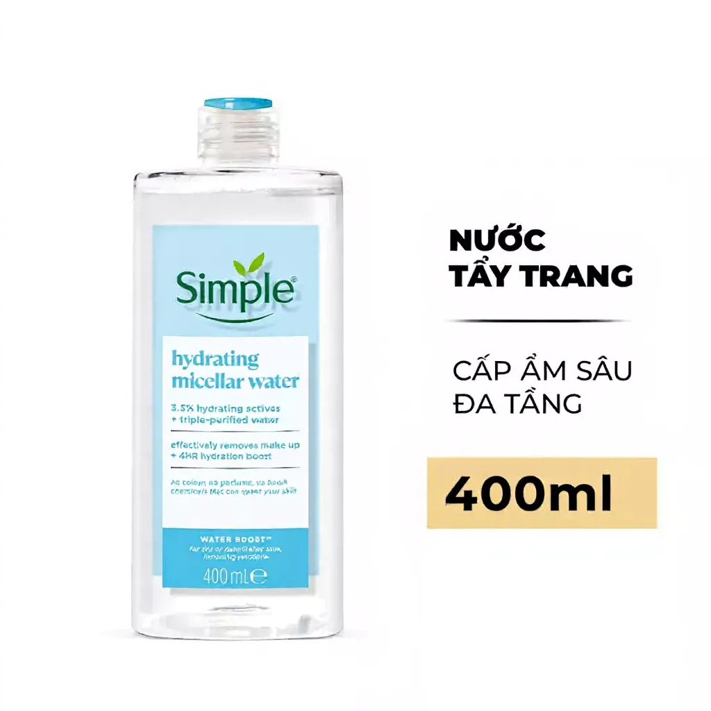 Nước Tẩy Trang Simple Micellar Water - Ảnh 2